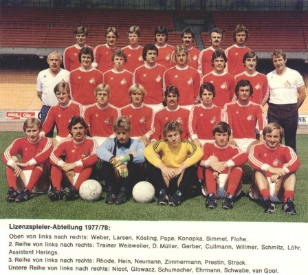 1.FC Kln 1977/78